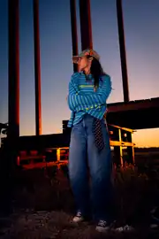BLUE STATIC STRIPE LONGSLEEVE 9
