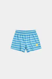 Blue Stripe Şort 1