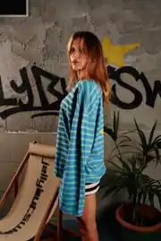 BLUE STATIC STRIPE LONGSLEEVE 3